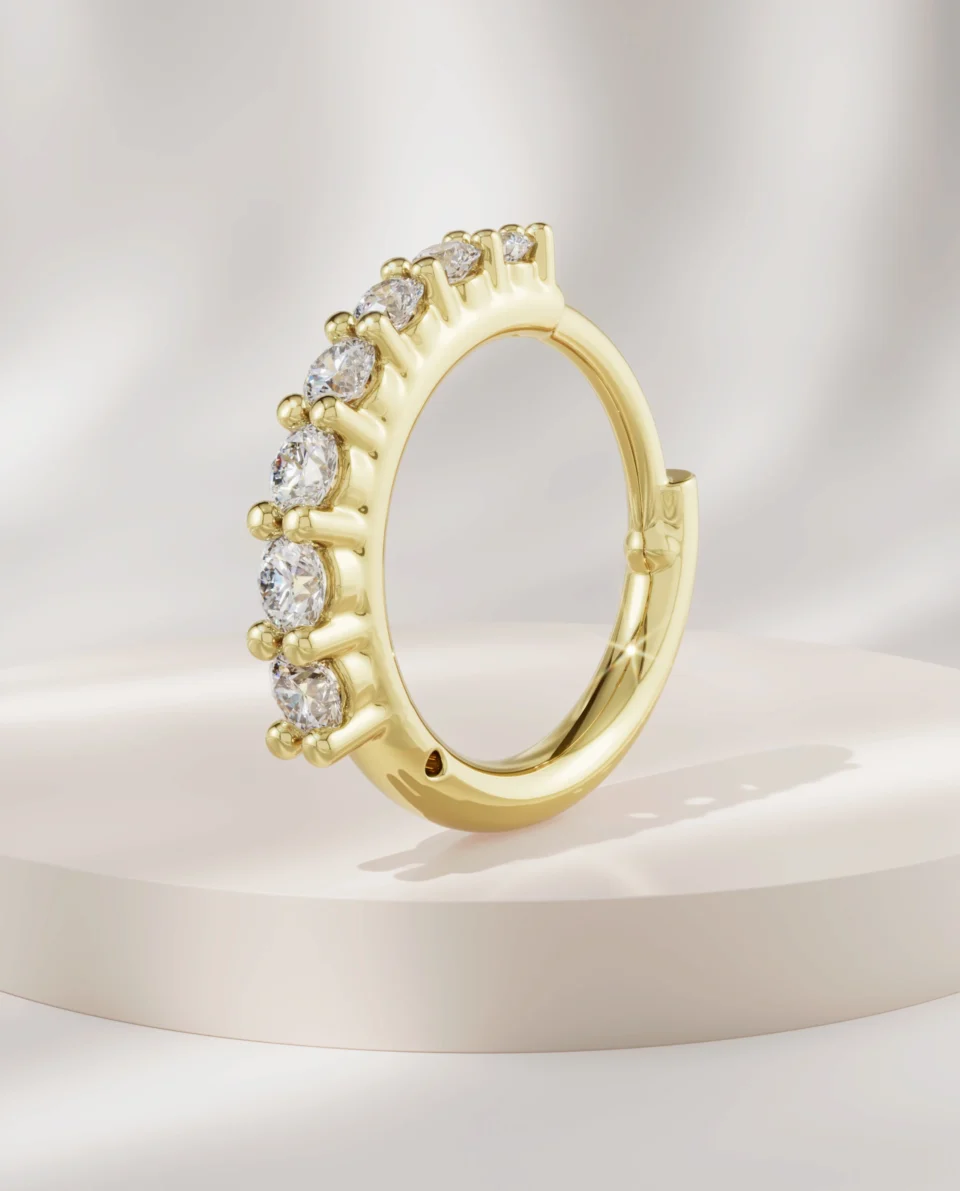 Basic Stone Hoop (Small)