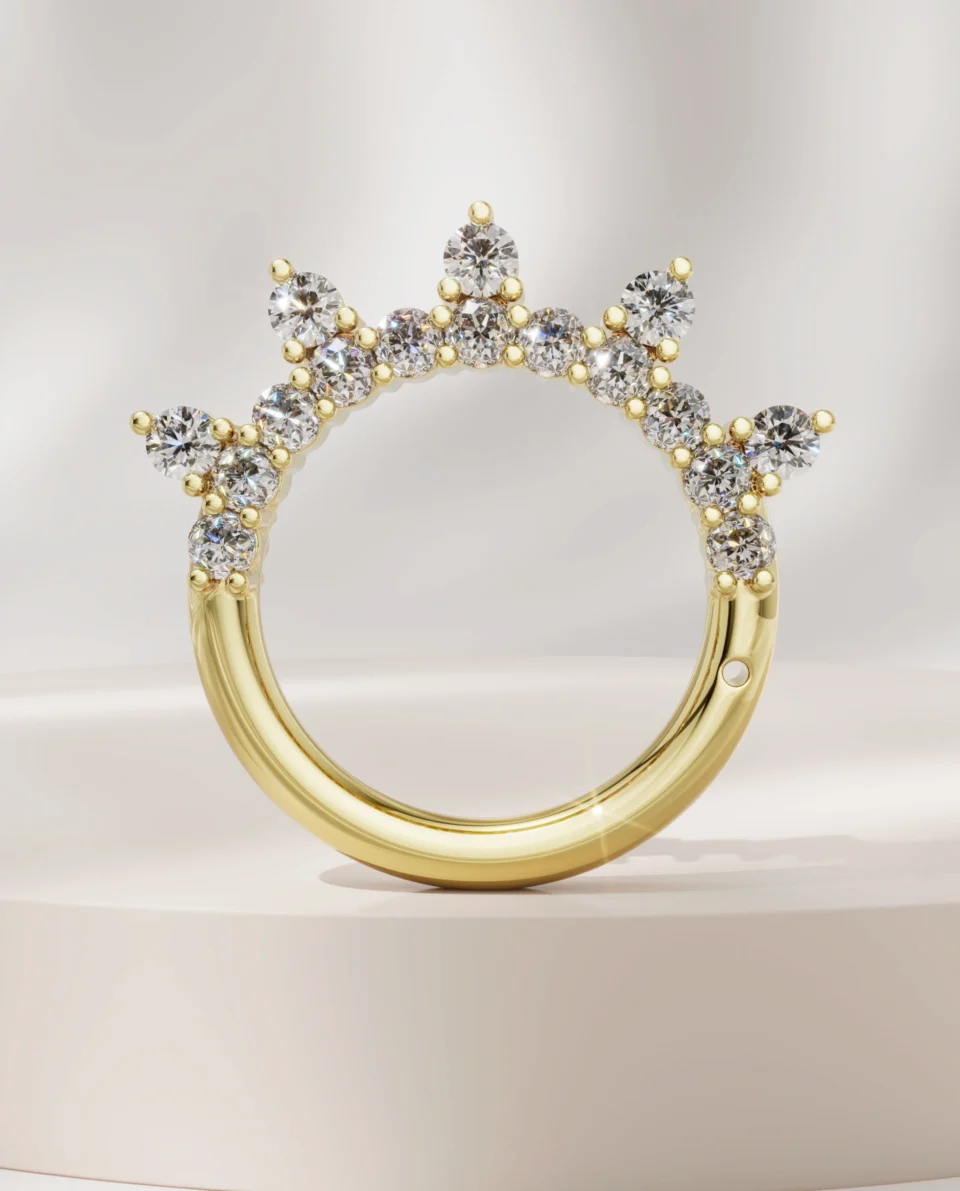 Daith 5 Stones (8 mm)